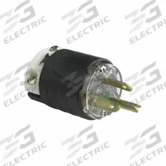 PASS & SEYMOUR Straight Blade Plug: Hospital Grade, 6-20P, 250V AC, 20 A, 2 Pole, 3 Blade (MPN PS5466XHG). Key specifications — Brand: PASS & SEYMOUR.