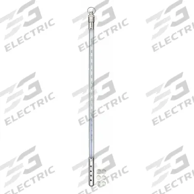 VEE GEE Armored Liquid In Glass Thermometer: -20°C to 150°C, Full Immersion - Full-Immersion Armored Liquid-in-Glass Lab Thermometers