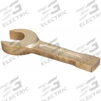 AMPCO Striking Wrench: Aluminum/Bronze, Natural, 2 1/4 in Head Size, 11 in Overall Lg, Rounded (MPN WSO-2-1/4). Key specifications — attr324790: AMPCO.
