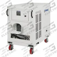 KWIKOOL Portable Air Conditioner: 3,000 sq ft – 3,600 sq ft, 60,000 BtuH, 460V AC, Cooling/Heating (MPN KPO5-43H-3). Key specifications — Compatible Location: Indoor/Outdoor; Voltage: 460V AC; Includes Air Filter: Air Filter Included; Brand: KWIKOOL.