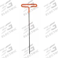 EKLIND Hex Key: 0 Ball Ends, 3/32 in Tip Size, SAE, Long, Alloy Steel, Black Oxide, 9 in Long Arm Lg (MPN 51906). Key specifications — attr1205521: EKLIND; attr1205526: Black Oxide.