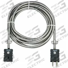 TEMPCO Extension Lead: Extension Lead, 900°F Max Temp °F, 482°C Max Temp °C, Male, Female (MPN ECA00070). Key specifications