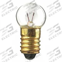 APPROVED VENDOR Incandescent Bulb: Incandescent, Miniature Screw (E10), (G) Globe, G4-1/2, 27, White (MPN 27-10PK). Key specifications — Light Color: White; Bulb Shape: G4-1/2; Trade Number: 27; Brand: APPROVED VENDOR; Voltage: 4.9V AC.