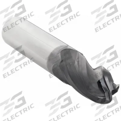 APPROVED VENDOR Ball End Mill: Carbide, AlTiN Coated, 4 Flute, 14 mm Mill Dia, 32 mm LOC - General Purpose Carbide Ball End Mills