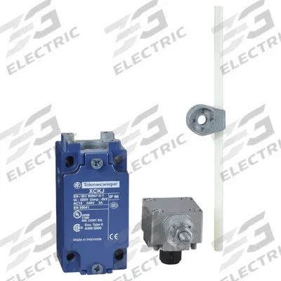 TELEMECANIQUE SENSORS Limit Switch: 60 mm Mounting Hole Vertical Center to Center Distance - Adjustable Rod Lever-Arm Limit Switches