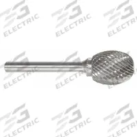 APPROVED VENDOR Carbide Bur: Oval, SE-53, Double Cut, 3/16" x 9/32" Head, 1/8" Shank (MPN 310-002101). Key specifications — Brand: APPROVED VENDOR; Trade Number: SE-53.