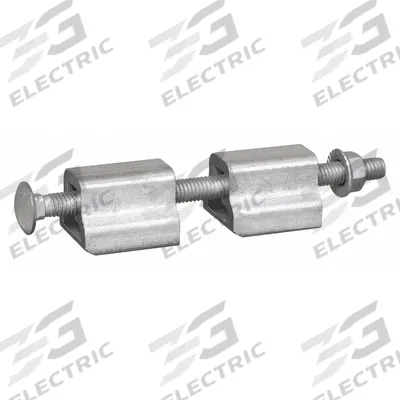 BAND-IT Bolt Band Retainer: Fits 3/4 in Strap Wd, Aluminum/Carbon Steel, 10 Qty - Bolt Band Retainers for Stainless Steel Strapping