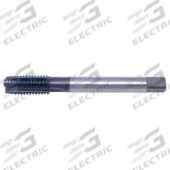 CLEVELAND Spiral Point Tap: #4-40 UNC, 2B, 3 Flute, Plug Chamfer, TiAlN Coated Cobalt (MPN C86103)