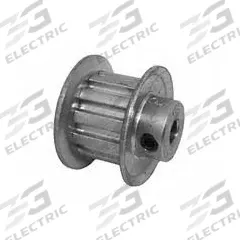 APPROVED VENDOR Timing Pulley: Trapezoidal, Fixed, For XL Timing Belt Section, For 3/8 in Belt Wd (MPN 12XL037-6FA2). Key specifications — Brand: APPROVED VENDOR; Tooth Profile: Trapezoidal; Finish: Anodized.