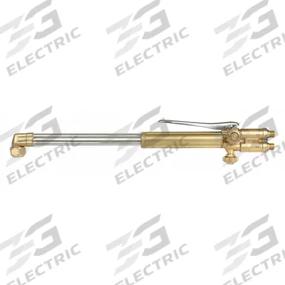 VICTOR Hand Cutting Torch: 17 in Lg, 90° Head - Victor-Style Handheld Cutting Torches