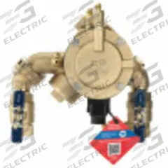 FEBCO Reduced Pressure Zone Backflow Preventer: LF825YA, With Flood Detection Sensor & Strainer (MPN 3/4 LF825YAQTRPFS). Key specifications — Connection Type: Flange.