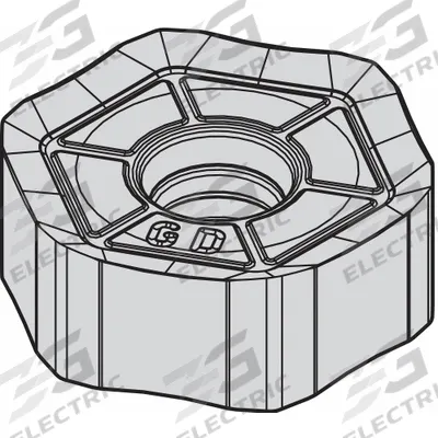 WIDIA Hexagon Milling Insert: HNGJ535ANSNGD, HNGJ0905ANSNGD (MPN 5400965) - Machining