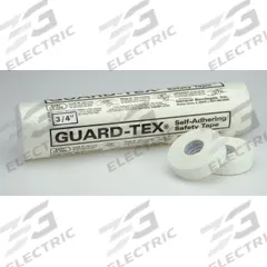 GUARD-TEX First Aid Tape: Cotton Gauze, White, 3/4 in Wd, 30 yd Lg (MPN 41008-34). Key specifications — Brand: GUARD-TEX; Color: White; Material: Cotton Gauze.