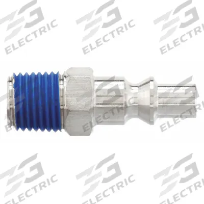 SPEEDAIRE Quick Connect Hose Coupling: 3/8 in Body Size, 3/8 in Hose Fitting Size - ARO Stainless Steel Quick-Connect Air Coupling Plugs