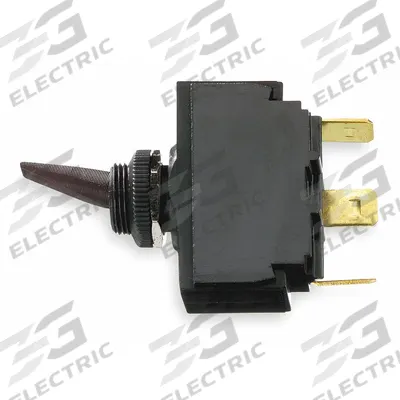 HUBBELL WIRING DEVICE-KELLEMS Marine Toggle Switch: 3 Position, 3 Connections, SPDT - Panel-Mount Toggle Switches