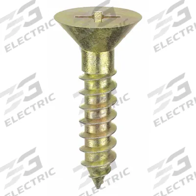 APPROVED VENDOR Concrete Anchor Screw: 3/4 in Overall Lg, 5/32 in Dia, Steel, Zinc Yellow - Flat-Head Screw Anchors