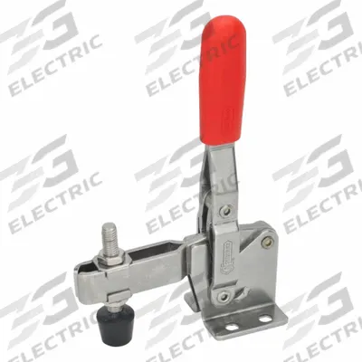 JW WINCO Vertical Acting Toggle Clamp: Vertical Handle, Flange Base Mounting, 54 mm Arm Lg - Corrosion-Resistant Toggle Clamps