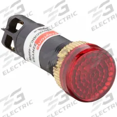 DAYTON Raised Panel Light: 12 mm Panel Mounting Hole Dia, LED, Raised Head (MPN 22NY93). Key specifications — Brand: DAYTON; Electrical Connection: M2.5 Screw.
