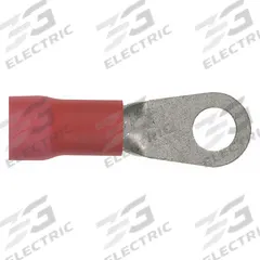 PANDUIT Ring Terminal: Red, Vinyl Insulation, #10 Stud Size, 8 AWG to 8 AWG Wire Sizes, 600 V (MPN PV8-10R-TY). Key specifications — attr1308027: PANDUIT.