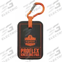 ERGODYNE Kneeling Pad: 4 in x 6 in, 1 in Thick, Carabiner (MPN 365). Key specifications — Material: Rubber; Brand: ERGODYNE; Color: Black; Manufacturer Part Number: 365; Handle Type: Carabiner.