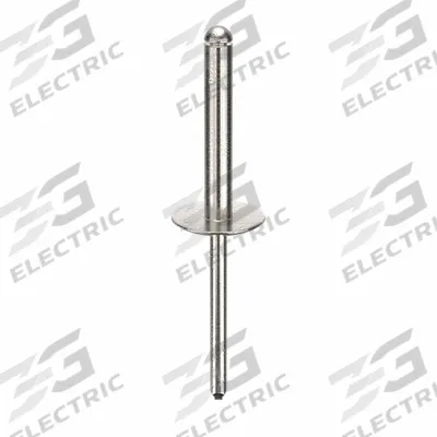 POP AVDEL Blind Rivet,2.5 in L,0.183 in dia,PK250: Inch, 2 1/2 in Overall Lg, 1 11/64 in Body Lg - Large Flange Blind Rivets