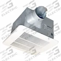 Bathroom Fan: Ceiling, 110 cfm Max, 1 sones, 1 Speed, Round Duct (MPN BPT18-34A-6). Key specifications — Brand: CANARM; Nameplate Voltage: 115V AC; Sensor Type: None; Duct Shape: Round; Heater: Without Heater; Includes: Backdraft Damper; Mounting Location: Ceiling; Number of Speeds: 1.