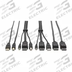 EATON TRIPP LITE Server Management Cable Kit: Display Port/Stereo Audio/USB 2.0, Tripp Lite Series (MPN P783-010-DPU). Key specifications — Brand: EATON TRIPP LITE; Connection Technology: Stereo Audio; Product Type: KVM Cable Kit; Supported Video Resolution - Maximum: 3840x2160 (4Kx2K) @ 60Hz; Compatible KVM Switch Type: Tripp Lite Series; End 1 Connection Type: 3.5 mm; DisplayPort; USB-A.