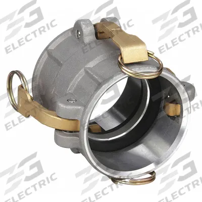 DIXON VALVE & COUPLING Cam and Groove Coupling: 3 in Coupling Size, 3 in -8 Thread Size, 4 5/8 in Overall Lg - Type DD Aluminum Cam & Groove Fittings