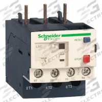 SCHNEIDER IEC Overload Relay: Thermal Protection, 3 Poles, 1NO/1NC, TeSys Deca (9 to 38 Amp Models) (MPN LR3D08). Key specifications — Brand: SCHNEIDER; Auxiliary Contact Form: 1NO/1NC; Compatible Contactor Series: TeSys Deca; Terminal Connection Type: Screw Clamp Terminals; Maximum Voltage Rating: 690V AC; Phase Loss Sensitivity: No; Thermal Units Required: None (Relay Includes Integrated Bimetallic Elements); Compatible Contactors: TeSys Deca (9 to 38 Amp Models).