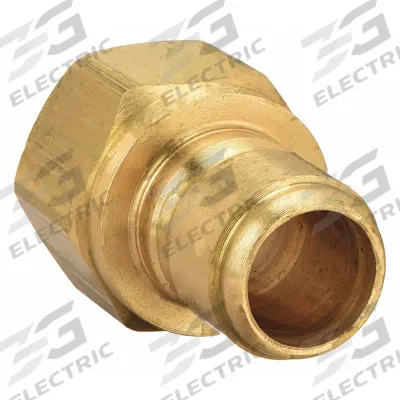 PARKER Hydraulic Quick Connect Hose Coupling: 3/4 in, Brass, 106 lpm Max. Flow Rate - ST Series Hydraulic Quick-Connect Coupling Plugs