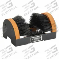 APPROVED VENDOR Boot Brush: H1, (2) Bottom Brushes/(2) Side Brushes, Polypropylene, Black, Frame. Key specifications — Brand: APPROVED VENDOR; Manufacturer Part Number: H1; Bristle Color: Black; Bristle Material: Polypropylene; Brushes Included: (2) Side Brushes; Includes: Frame.