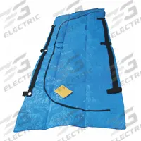 FSI Body Bag: Blue, (2) Pull Tabs/2-Way Zipper, 36 in Overall Wd, Vinyl, 92 1/2 in Overall Lg (MPN F-DISFEMA). Key specifications — Brand: FSI; Color: Blue; Product Type: Body Bag; Includes: (2) Pull Tabs; Material: Vinyl.