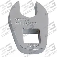 PROTO Crowfoot Socket Wrench: Alloy Steel, Chrome, 3/8 in Drive Size, 9/16 in Head Size (MPN J4918CF). Key specifications — attr309661: Alloy Steel; attr309662: Chrome; attr324934: PROTO.