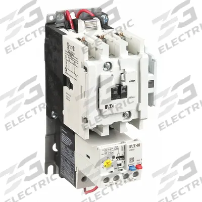 EATON Magnetic Motor Starter: Non-Reversing, 3 Poles, NEMA Size 1, 27 A - Non-Reversing Starters with Electronic Overloads