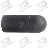 APPROVED VENDOR Vacuum Cap: Rubber, 3/16 in Inside Dia, 9/16 in Inside Lg, Black, 25 (MPN 5RKR4). Key specifications — Color: Black; Material: Rubber; Brand: APPROVED VENDOR.