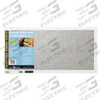SAINT-GOBAIN ADFORS Adjustable Screening: Adj Window Screen, 10 in Overall Ht, 37 in Overall Lg (MPN FSP8555-U). Key specifications — Brand: SAINT-GOBAIN ADFORS; Product Type: Adjustable Window Screen; Color: Dark Gray.