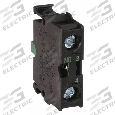 EATON Contact Block: 22 mm Panel Mounting Size, 1NO, Momentary - Contact Blocks