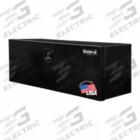 BUYERS PRODUCTS Underbody Truck Box: Underbody Truck Box, Single Drop-Down Door Door, Black, Smooth (MPN 1706970). Key specifications — Color: Black; Brand: BUYERS PRODUCTS; Lock Type: Keyed.