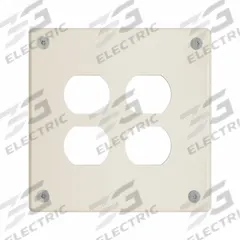 LEGRAND Wall Plate: Duplex Outlet, 2 Gang, Ivory, Jumbo Size (MPN WSP32D1IVYPS). Key specifications — Brand: LEGRAND; Material: Stainless Steel; Includes: Torx Security Screws.