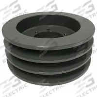 APPROVED VENDOR V-Belt Sheave: 3B58SD, 3 Groove, 6.15 in OD, Bushed Bore, SD, Quick Detachable. Key specifications — Pulley Industry Number: 3B58SD.