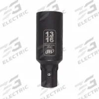 INGERSOLL RAND Impact Socket: SAE, 13/16 in Socket Size, 6-Point, Deep, 2 61/64 in Overall Lg (MPN DXS2SH1316L). Key specifications — attr1215501: INGERSOLL RAND; attr1215515: Manganese Phosphate; attr1215518: 13/16 in.