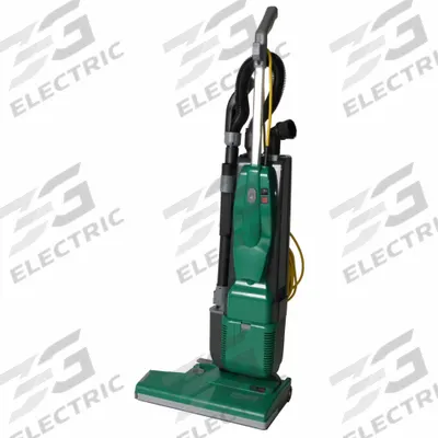 BISSELL COMMERCIAL Upright Vacuum Cleaner: 18 in Cleaning Path Wd, 89 cfm Air Flow, 23.3 lb Wt - Corded Upright Vacuums