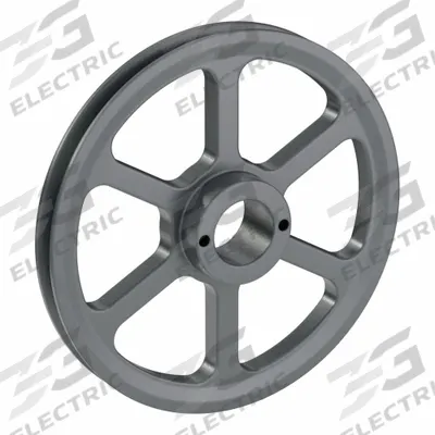 APPROVED VENDOR V-Belt Pulley: AK84, 1 Groove, 8.25 in OD, Bushed Bore - Bushed-Bore Cast-Iron V-Belt Pulleys