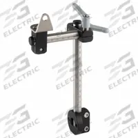 OTTO GANTER Sensor Mount Kit with Handles: M8 Bracket Hole Size, 200 mm Tube Lg, 100 mm Tube 2 Lg (MPN MT15-2W-90-LV-S200-S100-BRKT-M8). Key specifications — Includes: 100 mm Tube with Scale; Product Type: Sensor Mount Kit; Tube 1 Scale: With Scale; Tube 2 Scale: With Scale; Tube Material: Stainless Steel; Manufacturer Part Number: MT15-2W-90-LV-S200-S100-BRKT-M8; Brand: OTTO GANTER; Bracket Hole Size: M8.