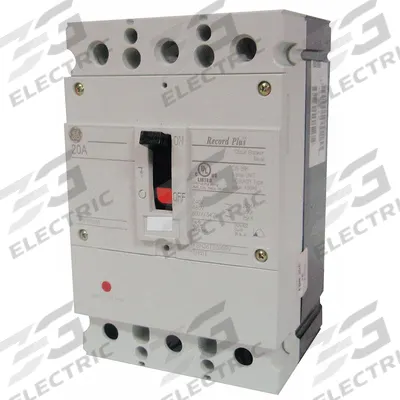 GE Molded Case Circuit Breaker: 90 A Amps, 150kA at 240V AC, Fixed, Lug - FB-Frame GE Molded Case Circuit Breakers