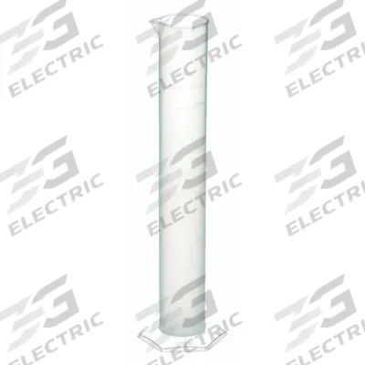 APPROVED VENDOR Graduated Cylinder: Polypropylene, 250 mL, 8.5 fl oz, To Deliver (TD) - Plastic Graduated Cylinders