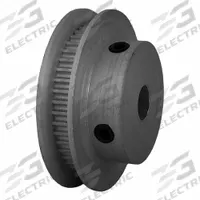 DAYTON Timing Pulley: Modified Curvilinear, Fixed, For GT Timing Belt Section, For 3 mm Belt Wd (MPN 45-2P03-6FA3). Key specifications — Brand: DAYTON; Finish: Clear Anodized; For Belt Series: Powerhouse®.