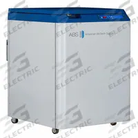 AMERICAN BIOTECH SUPPLY Cryogenic Storage System: 365 L Capacity, 17 in Overall Dia, Stainless Steel (MPN AMIV-2). Key specifications — Brand: AMERICAN BIOTECH SUPPLY; Material: Stainless Steel; Includes: 6 ft Stainless Steel Armor-Plated Transfer Hose.