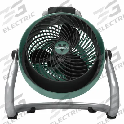 VORNADO Circulating Fan: 10 3/16 in Blade Dia, Non-Oscillating, 3 Speeds, 17 1/2 in Ht - Office Floor Fans