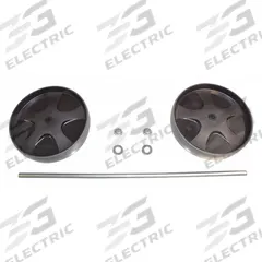 RUBBERMAID COMMERCIAL PRODUCTS Wheel and Axle Parts: For 1LWP1/1LWP2/1LWP3/1PBJ6/1PBJ7 (MPN GRFG9T73L9GRAY). Key specifications — For Use With Grainger Item Number: 1LWP3; For Use With Mfr. Model Number: FG9T7200BLA; Fits Brand: Rubbermaid Commercial; Product Type: Wheel and Axle Parts; Brand: RUBBERMAID COMMERCIAL PRODUCTS.